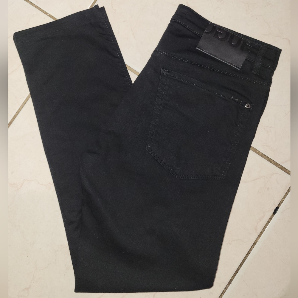 HUGO Men's Jet Black Skinny Jeans